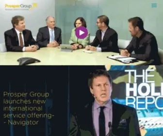 Prospergroup.net(Consultants) Screenshot