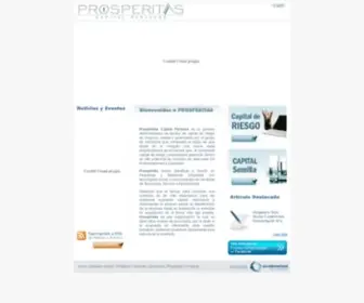 Prosperitascp.com(Prospéritas) Screenshot