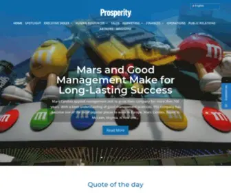 Prosperity.net(Prosperity Magazine) Screenshot