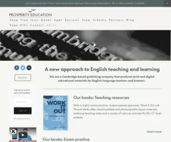 Prosperityeducation.net(A Cambridge) Screenshot