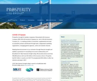 Prosperitylife.com(Prosperity) Screenshot