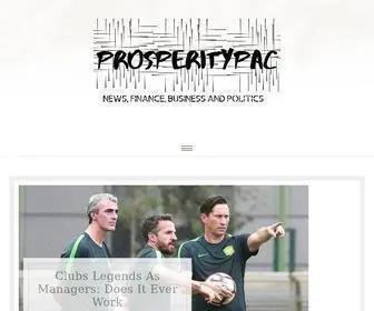 Prosperitypac.com(Prosperity Pac) Screenshot