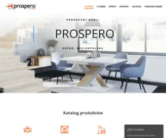Prospero.net.pl(Fabryka mebli) Screenshot