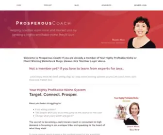 Prosperouscoach.com(Prosperous Coach) Screenshot