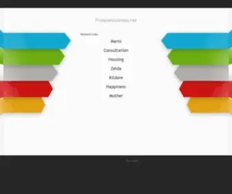 Prosperousness.net(Better Information Better Health) Screenshot