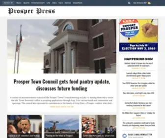 Prosperpressnews.com(Prosper Press) Screenshot