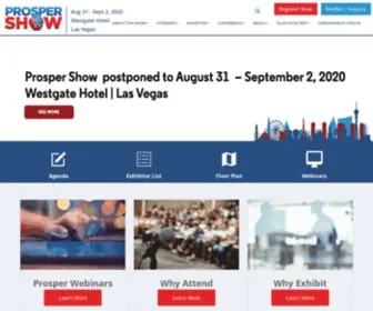 Prospershow.com(Prosper Show) Screenshot