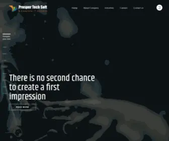 Prospertechsoft.com(Prosper Tech) Screenshot