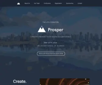 Prospervancouver.org(Prosper Vancouver) Screenshot