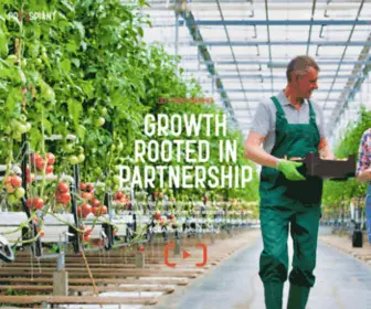 Prospiant.com(Commercial Greenhouses) Screenshot
