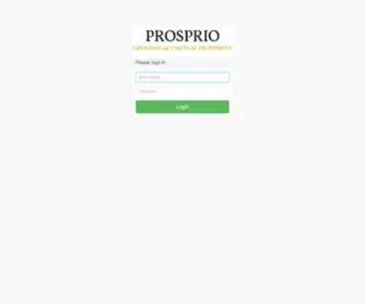 Prosprio.info(Prosprio info) Screenshot