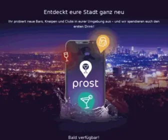 Prost.com(Discover the bars) Screenshot