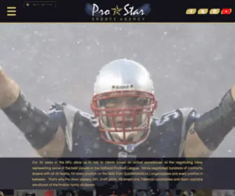 Prostarsportsagency.com(ProStar Sports Agency) Screenshot