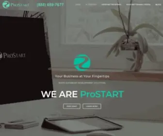 Prostartfm.com(Your Business at Your Fingertips) Screenshot