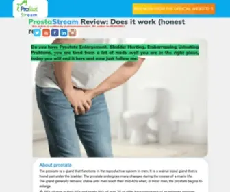 Prostastreamreview.life(Prostastreamreview life) Screenshot