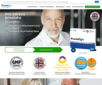 Prostaxin.sk(Pre zdravú prostatu) Screenshot