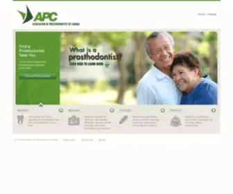 Prosthodontics.ca(Prosthodontics) Screenshot