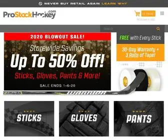 Prostockhockey.com(Hockey Equipment Store) Screenshot