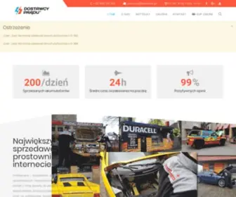 Prostowniki-Akumulatory.pl(Poznań) Screenshot