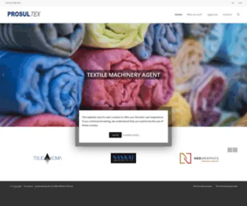 Prosultex.com(Textil) Screenshot