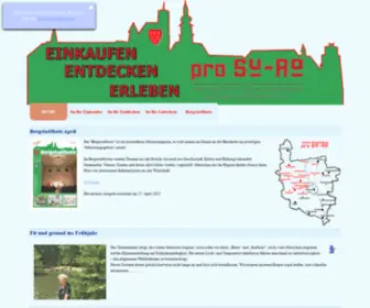 Prosuro.de(Wirtschaft und Kulturforum pro Su) Screenshot
