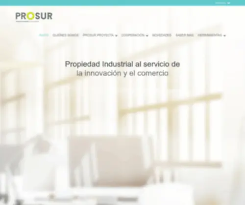 Prosur.org(Prosur) Screenshot