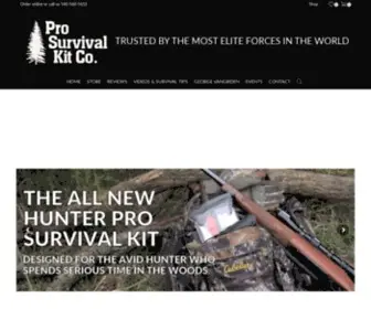 Prosurvivalkit.com(Pro Survival Kit Co) Screenshot