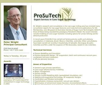 Prosutech.com(Peter G) Screenshot
