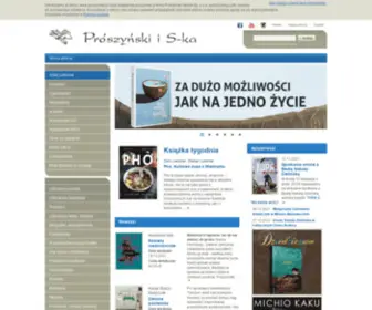 Proszynski.pl(Prószyński Media) Screenshot