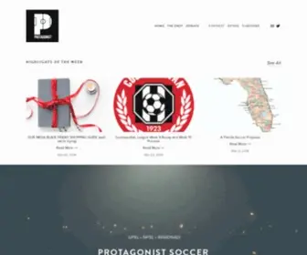 Protagonistsoccer.com(Protagonist Soccer) Screenshot