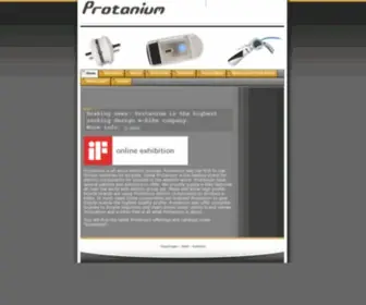 Protanium.com(Pedelec) Screenshot