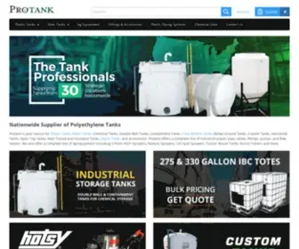 Protank.com(Plastic Tanks) Screenshot