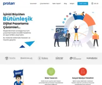 Protan.net.tr(Web Tasarım) Screenshot