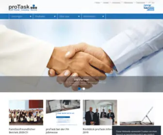 Protask.eu(SAP Partner) Screenshot