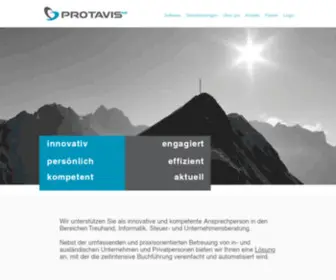 Protavis.ch(Protavis AG aus Appenzell) Screenshot