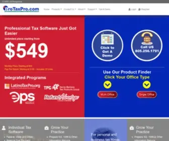 Protaxpro.com(Pro Tax Pro) Screenshot