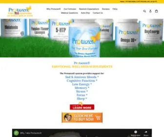 Protazen.com(Protazen®) Screenshot