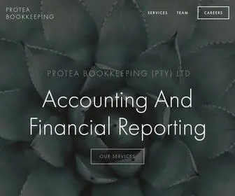 Proteabookkeeping.com(Protea Bookkeeping) Screenshot