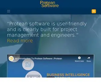 Proteansoftware.com(Protean Software) Screenshot