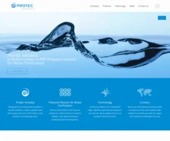 Protec-Arisawa.com(Pressure Vessels) Screenshot