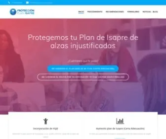 Proteccionplanisapre.cl(Protección Plan Isapre) Screenshot