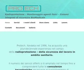 Protechconsulting.it(Monitoraggio agenti fisici) Screenshot