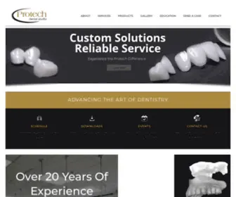 Protechdentalstudio.com(Protech Dental Studio) Screenshot