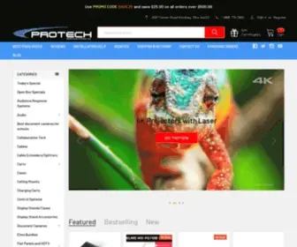 Protechprojection.com(Protech Projection Systems) Screenshot