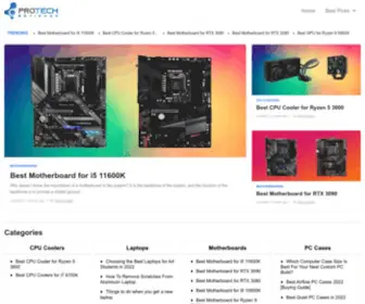 Protechreviewer.com(Pro Tech Reviewer) Screenshot