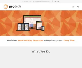 Protechsolutions.com(Protech Solutions) Screenshot