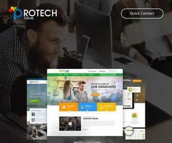Protechtheme.com(Protech Theme) Screenshot