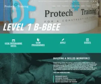 Protechtraining.co.za(Technical Skills & Artisan Training) Screenshot