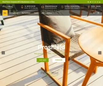 Protechwood.com(Composite decking suppliers) Screenshot