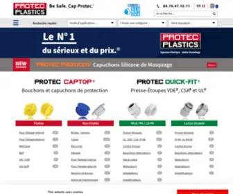 Protecinfo.fr(PROTEC PLASTICS) Screenshot